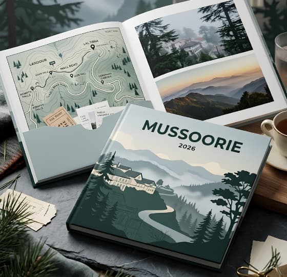 Travel photo album book